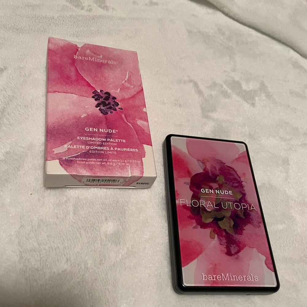 Bare minerals eye shadow palette